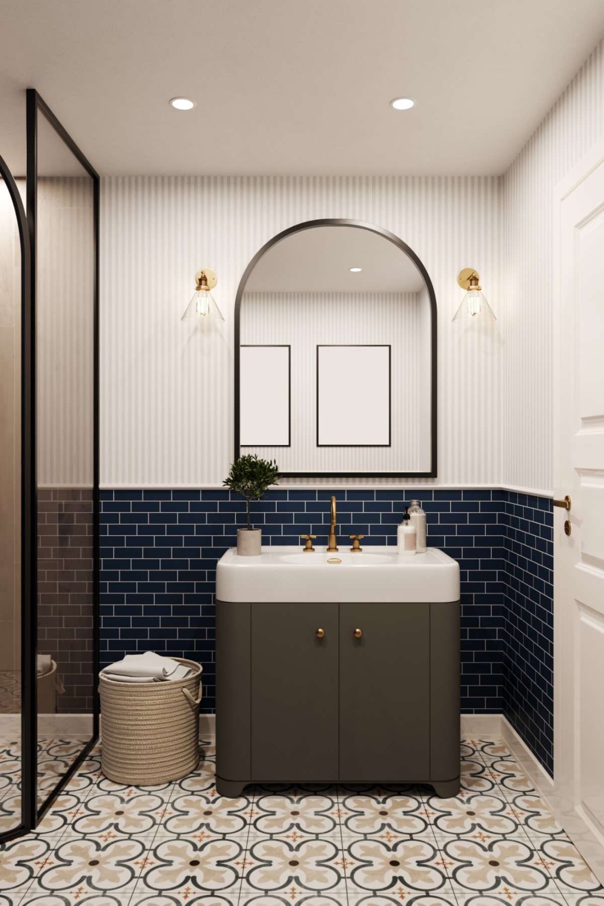 Small Bathroom Tile Ideas 2024